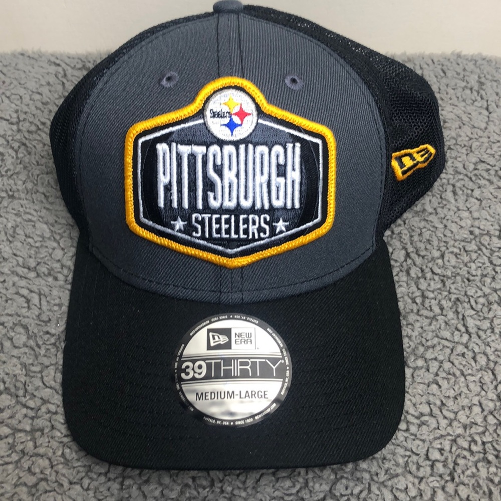 Pittsburgh Steelers New Era 39Thirty 2021 M/L Cap Hat